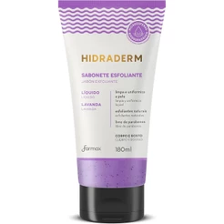 Sabonete Liquido Esfoliante Lavanda Hidraderm 180ml