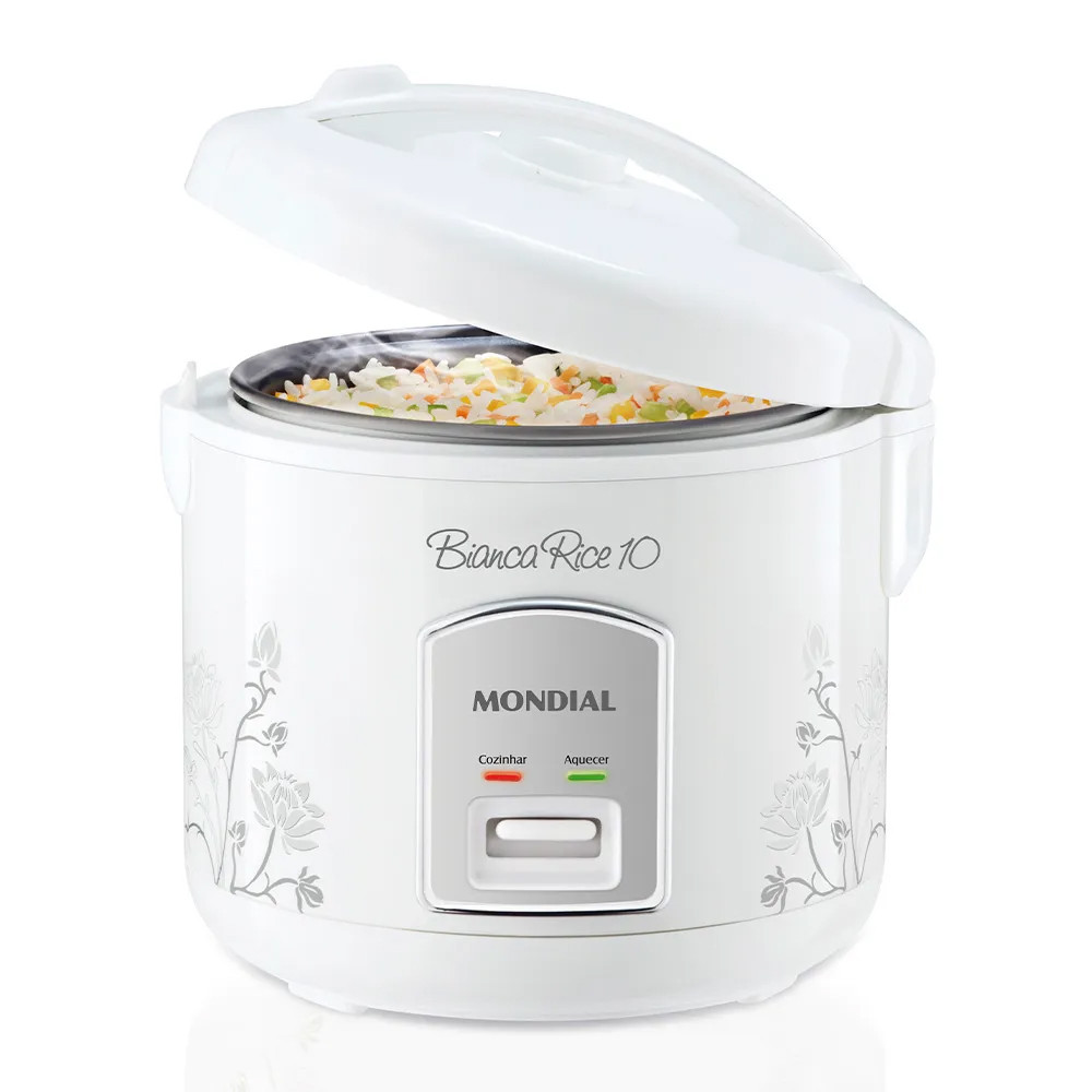 Panela Elétrica Mondial Bianca Rice 10 Branca - PE-10