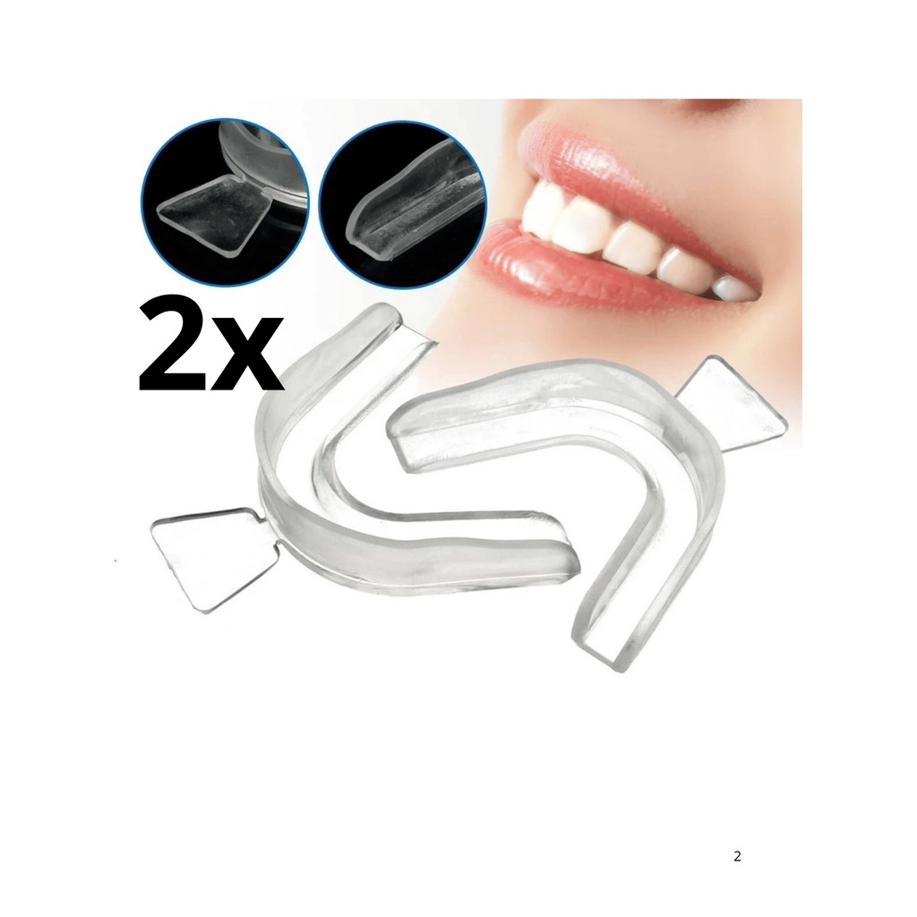 2 Placas Protetor Dental Termo Moldável Anti Brux Anti Ronco (1 Par) em Oferta na Shopee