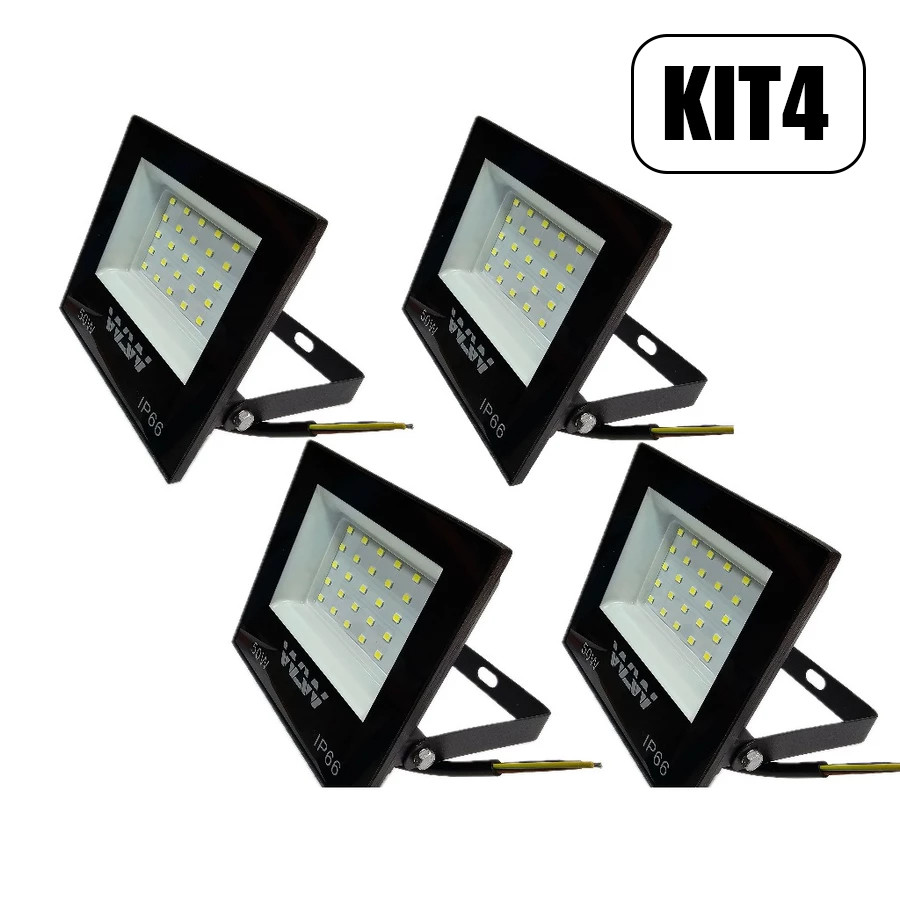 Refletor Holofote 50w Branco Frio 110v 220v Iluminação Casa e Decoração em Oferta na Shopee