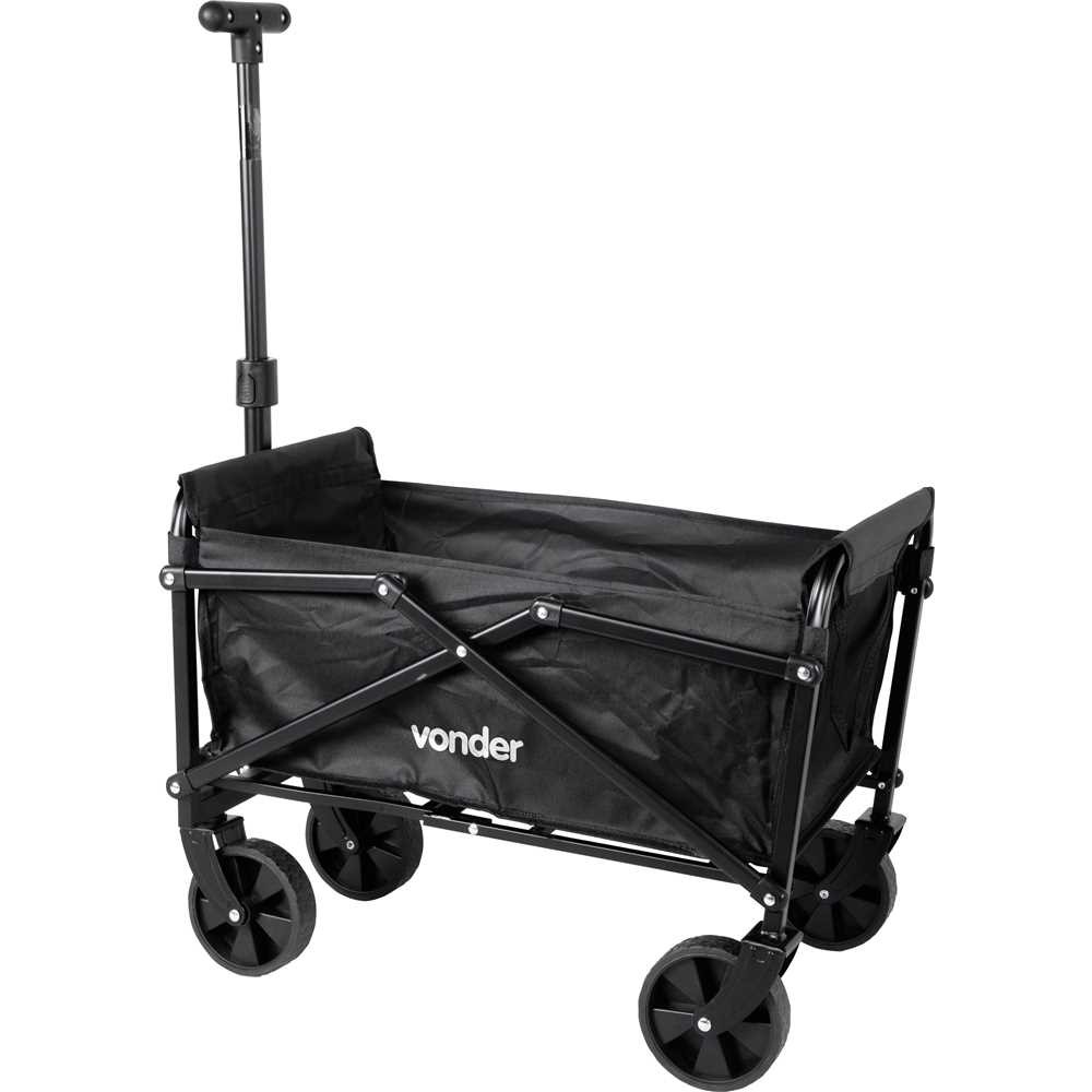 Carrinho Dobrável Com Bolsa 60Kg CDV060 Vonder em Oferta na Shopee
