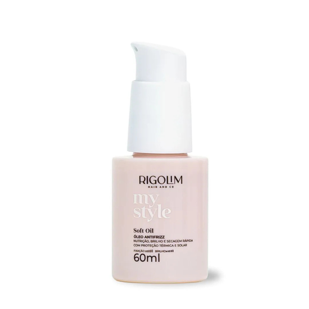 SOFT OIL CLEAN OIL RIGOLIM HAIR AND CO PARA CABELOS NUTRIDOS, SEDOSOS E SEM FRIZZ