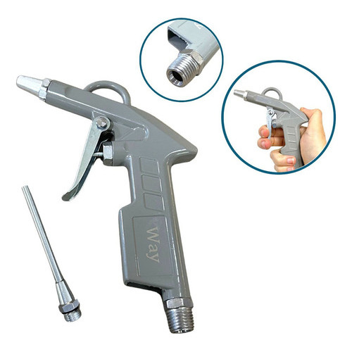 Pistola Ar Comprimido Para Limpeza - Iwpacl