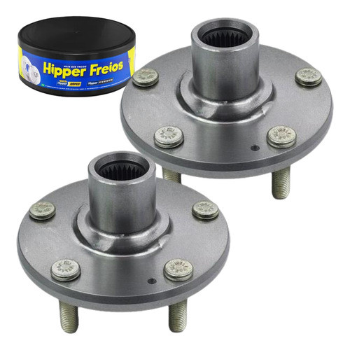Par Cubo Roda Dianteiro Hipper Freios Elantra 2012 Veloster 2012 2013 Cerato 2008 A 2013 Soul 2009