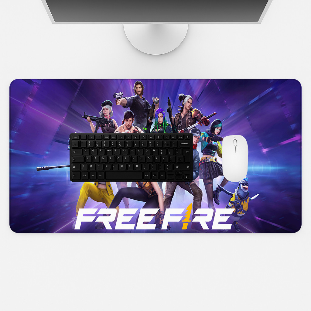 Tapete Gamer Mousepad Roxo Game Estilo Booya Acessório Para Teclado E Computador