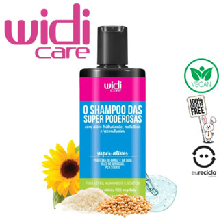 Shampoo Hidratante Das Super Poderosas - Widi Care 300 ml em Oferta na Shopee