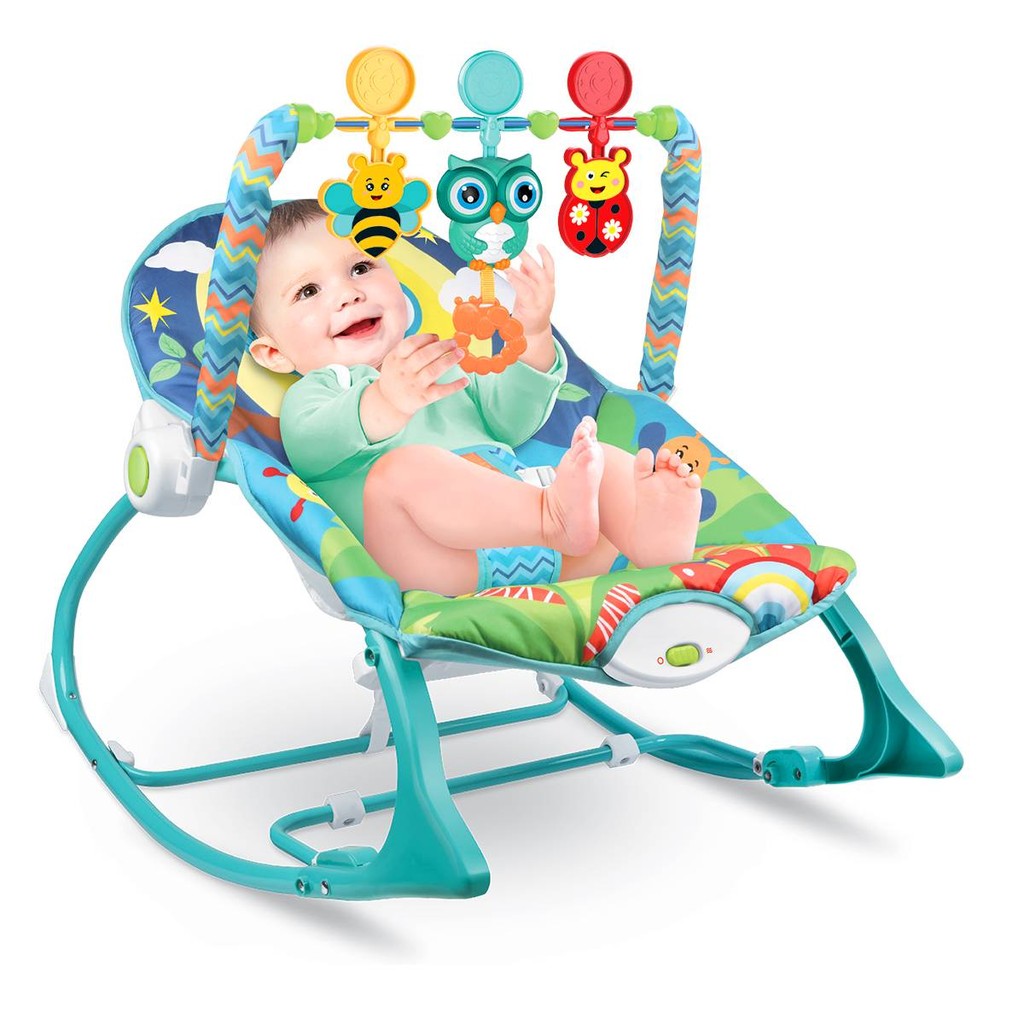 Cadeira de Descanso e Balanço Funtime 18kgs Coruja Maxibaby em Oferta na Shopee