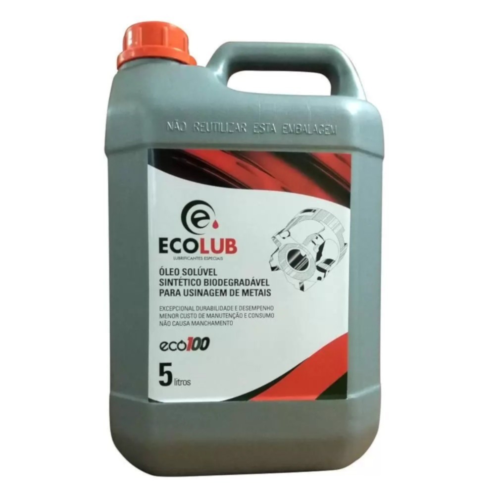 Óleo solúvel biodegradável 5 litros - ECO-100 Ecolub - Spare Parts and Accessories for Vehicles