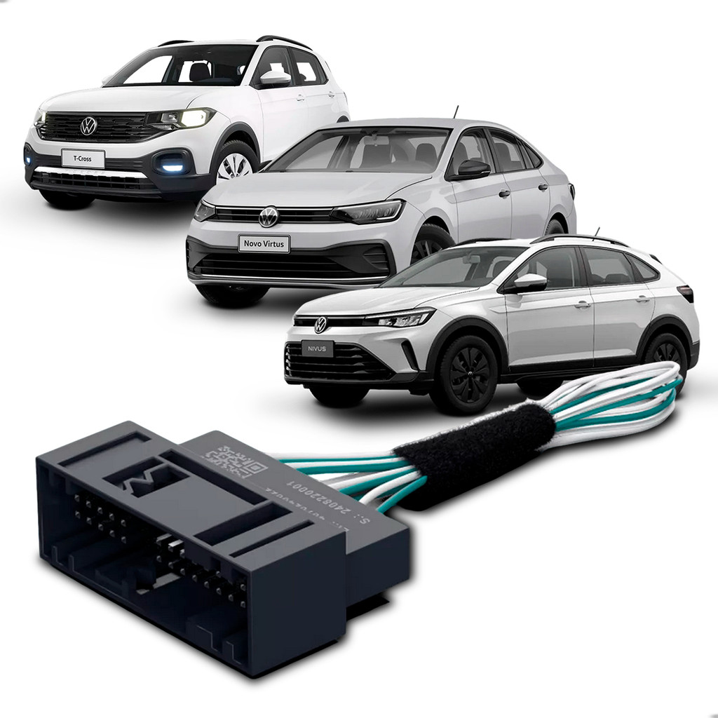 Cabo FT-OBD-VW Faaftech CustomEasy para T-Cross Nivus Virtus 2024 2025 Gateway SFD VW Ativação de Módulos em Oferta na Shopee