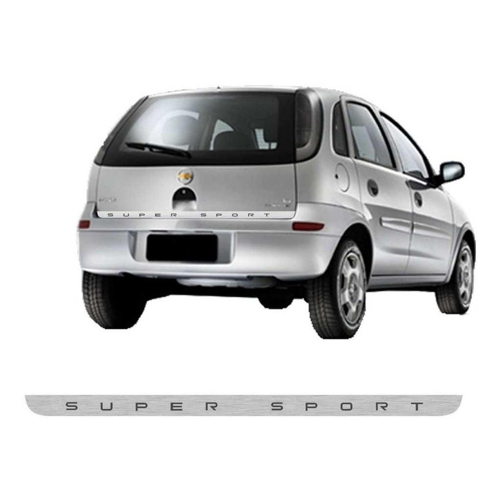 Friso Filete Porta Malas Corsa Hatch Super Sport 2002 A 2012