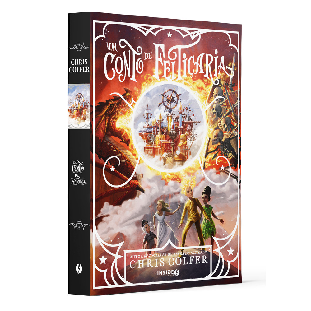 Capa do livro Livro - Um conto de feitiçaria. - por Chris Colfer - Editora Inside Books