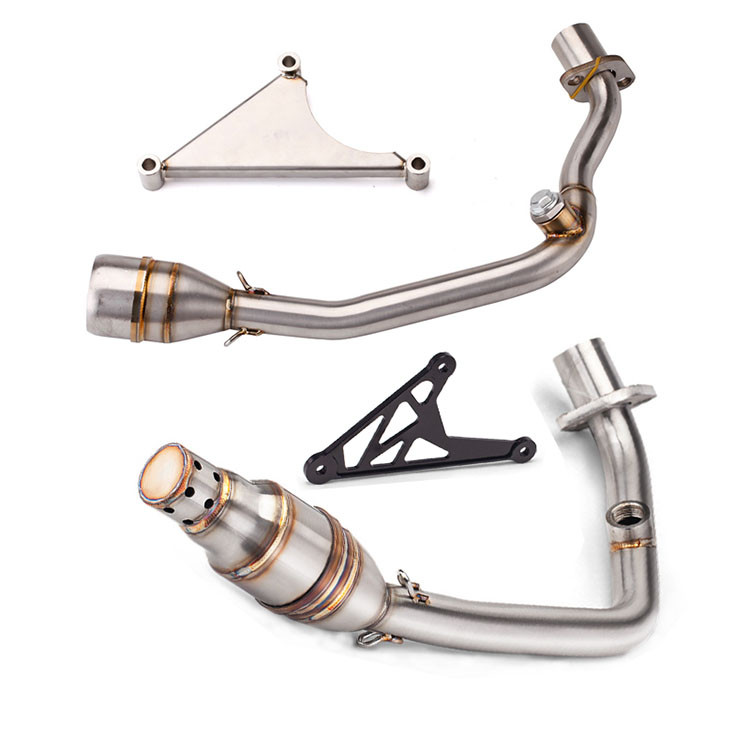 Motocicleta Vespa Sprint150 2017-2022 Tubo Dianteiro De Escape Maniford Tubulação Montagem 51mm