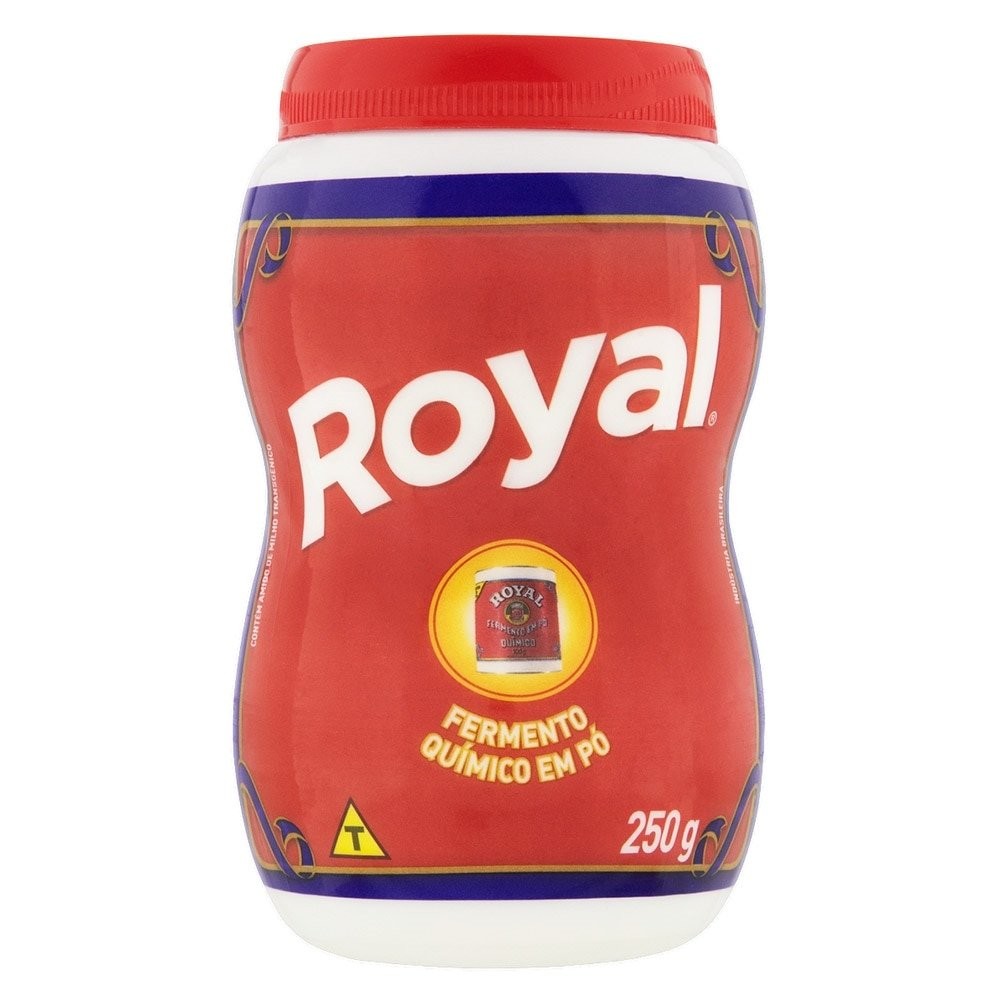 Fermento em Pó Royal 250g - Embalagem com 6 Unidades em Oferta na Shopee