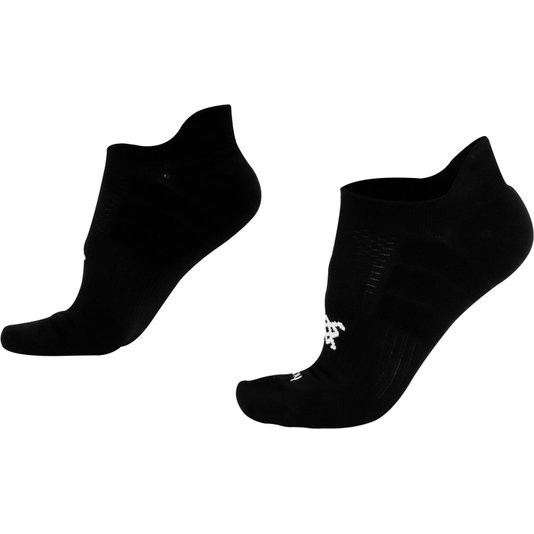 Meia Curta para Corrida HUPI Running Pro Invisível Preto – Corrida, Ciclismo e Multi Esportes - Meia de Poliamida
