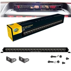 Farol Auxiliar Barra Led Automotiva 20" Pol 50,8 cm Hella Black Magic 12V 24V 6000lm