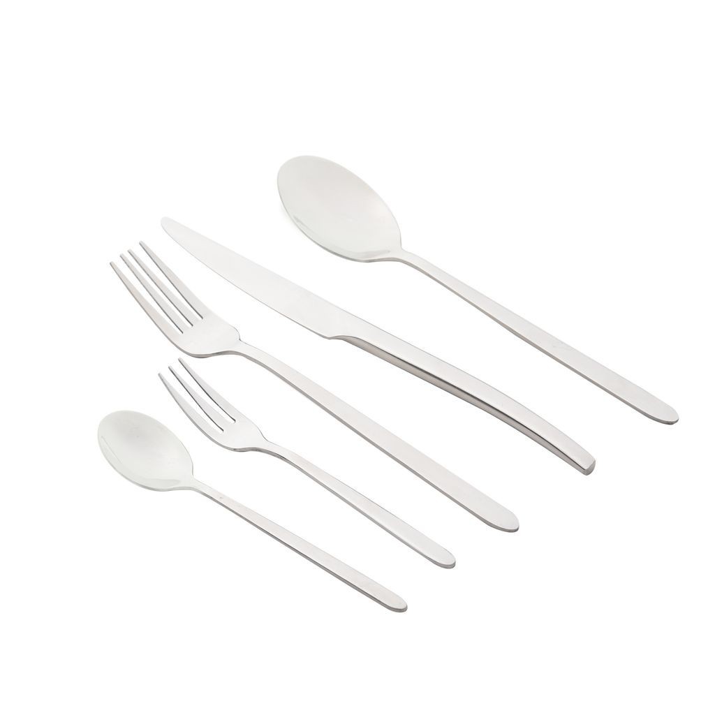 Faqueiro 30 Peças em Inox Kenya em Oferta na Shopee