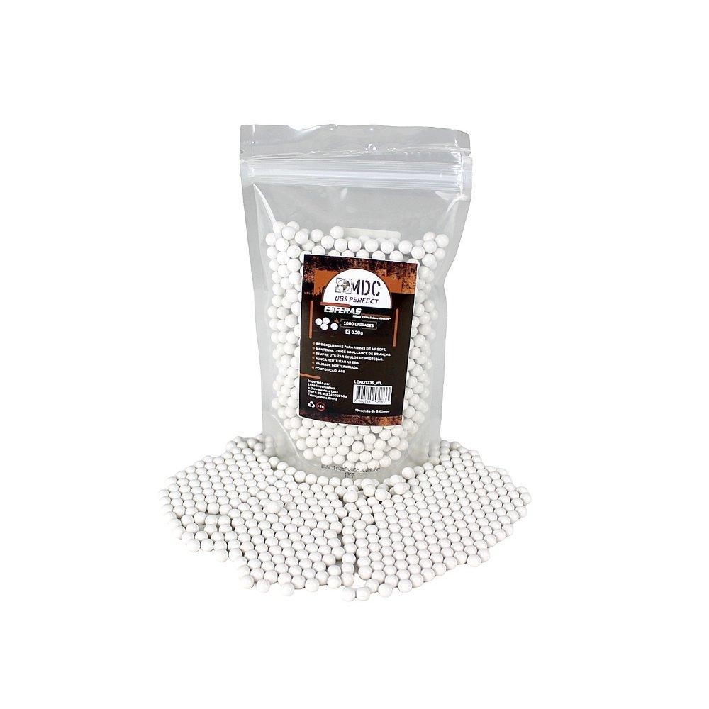 Esfera Munição BBs Airsoft MDC Premium 0,25g 6,0 1000un MDC - Sports & Outdoors