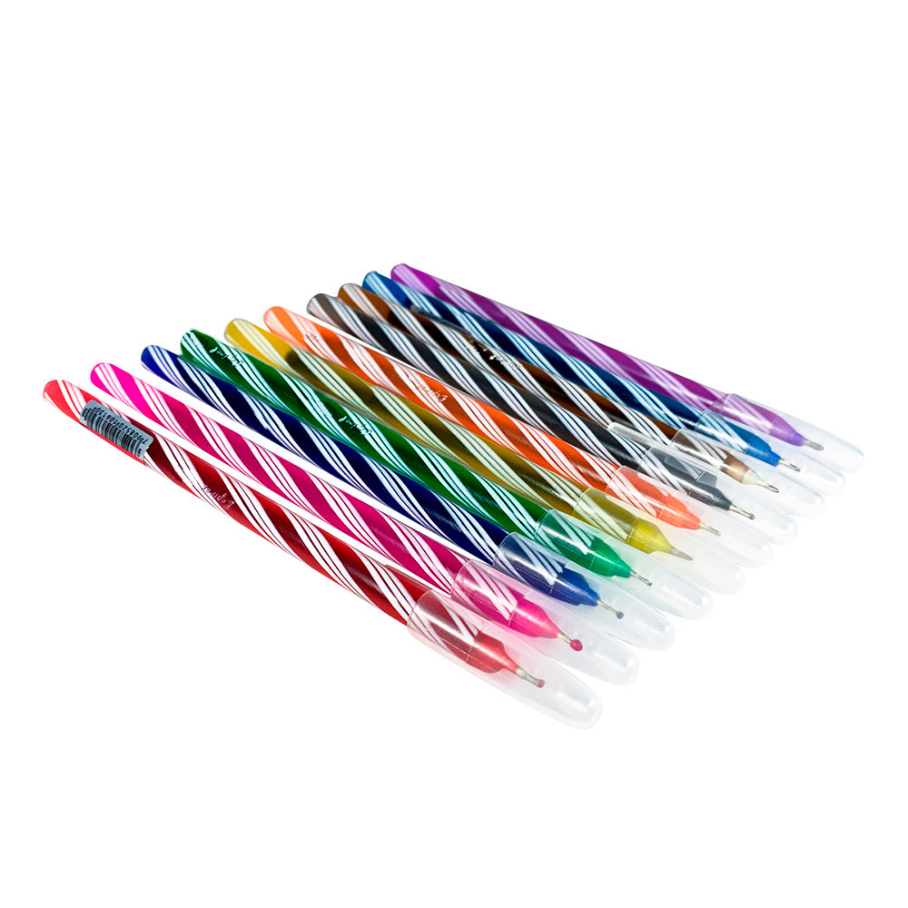 Kit 10 Canetas Espiral Esferográfica Ponta Metálica 0.7mm em Oferta na Shopee