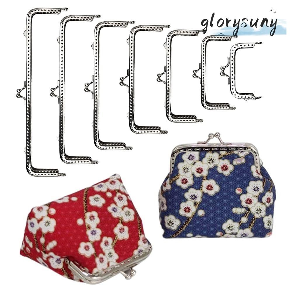GLORYSUNY Armação Para Bolsa Fecho , Vintage Metal Mini Bag Hardware Kiss Lock Making em Oferta na Shopee