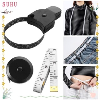 SUHU 1/3PCS Fita Métrica Preta Sob Medida Régua De Costura em Oferta na Shopee