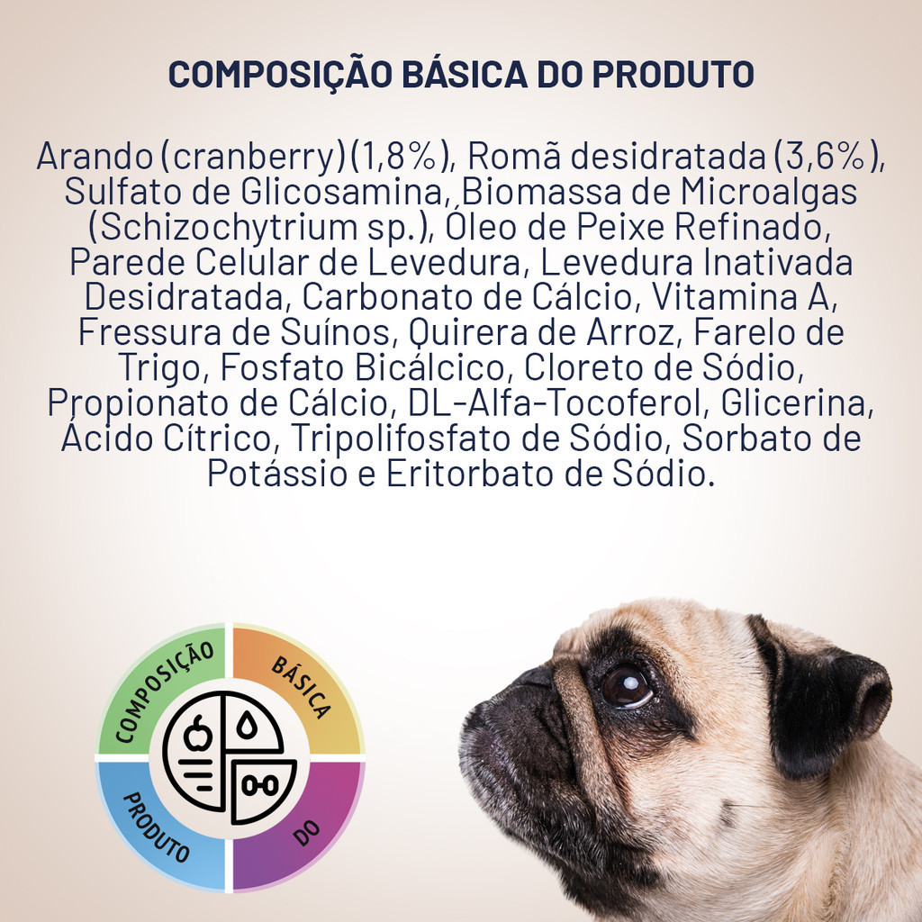 Uree Snacks Suplemento 30 tabletes palatáveis ourofino Cães · foto 2