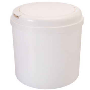 Lixeira Max Toc Com Tampa Click Para Quarto de bebe Cozinha Banheiro 6 litros