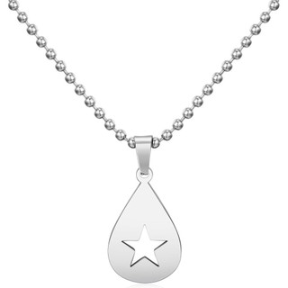colar com design de música, design de música, guitarra e presentes de celebridades, pingente de aço inoxidável, aço inoxidável, sem pedras preciosas