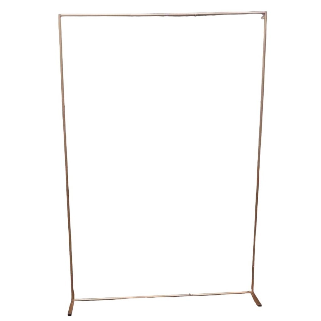 Estrutura Arco Retangular com Suporte para Painel 220x150