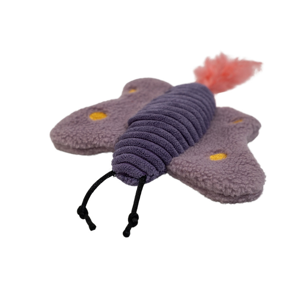 brinquedo pelúcia borboleta catnip para gatos - oikos animal em Oferta na Shopee