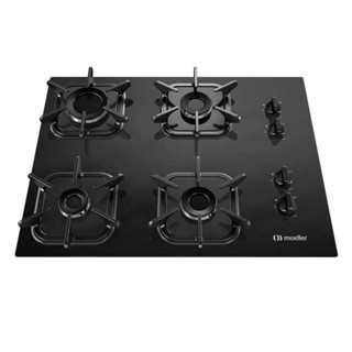 Cooktop Mueller 4 Bocas Com Queimador Ultra Chama G5 Preto Bivolt em Oferta na Shopee