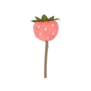 brinquedo pelúcia morango graveto matatabi para gatos - oikos animal em Oferta na Shopee