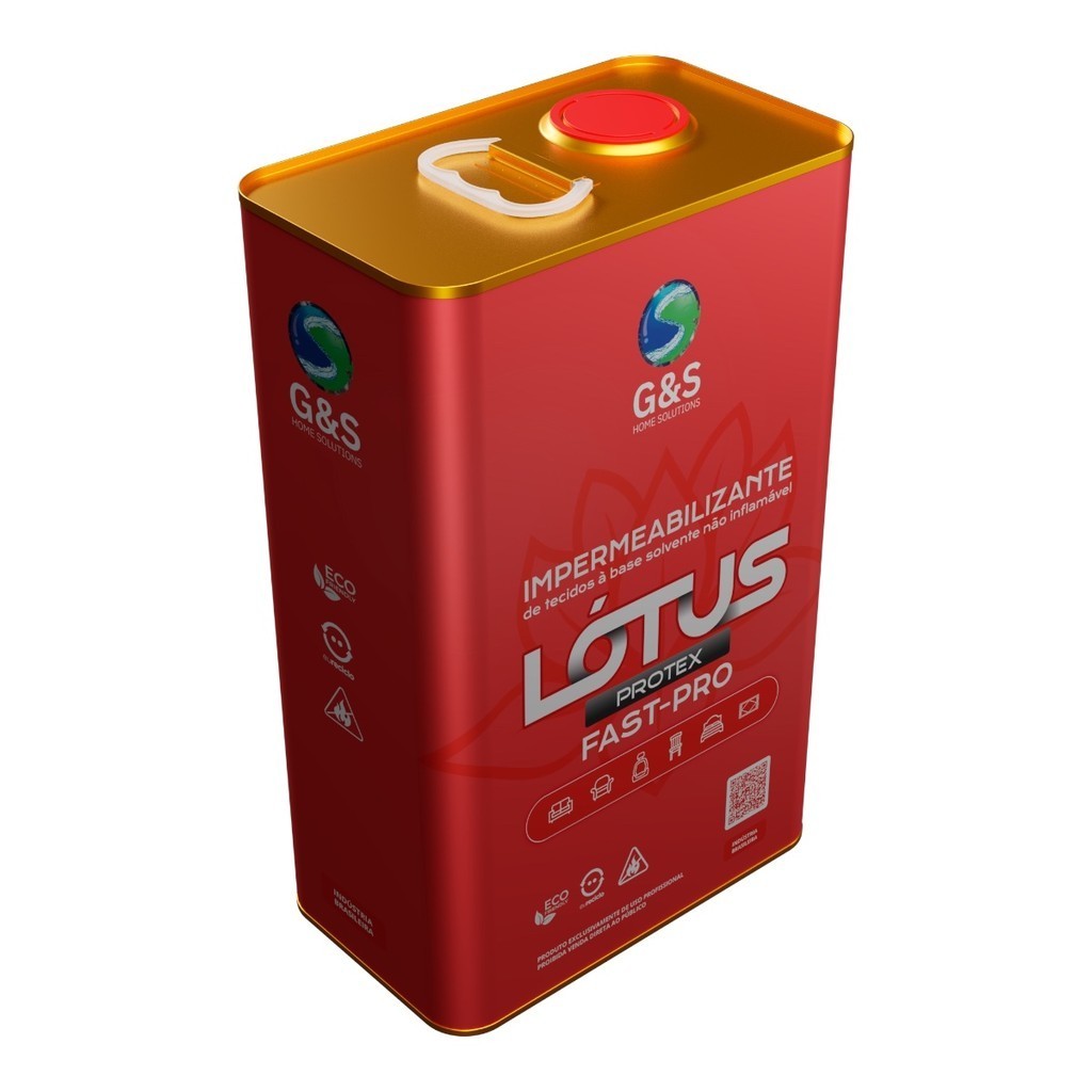 Impermeabilizante Protetor Tecido Lótus Fast Pro 5l G&s Solvente Não Inflamável