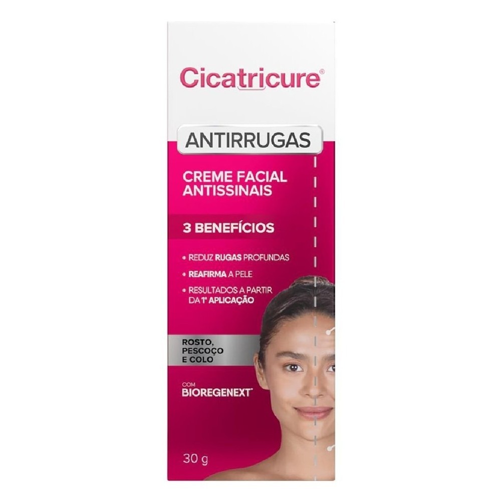 Creme Cicatricure Antirrugas 30g - Beauty