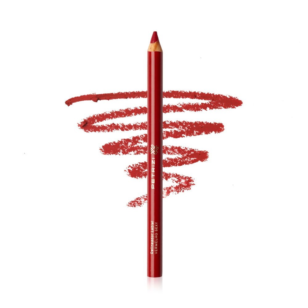 Delineador Labial Petrizi Vermelho Sexy - 1,10g