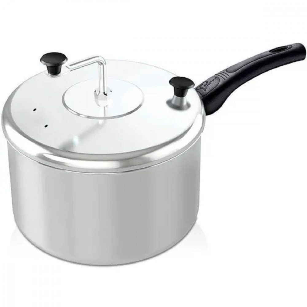 Pipoqueira Panelux 2132 Alumínio Polido 3,8 Litros em Oferta na Shopee