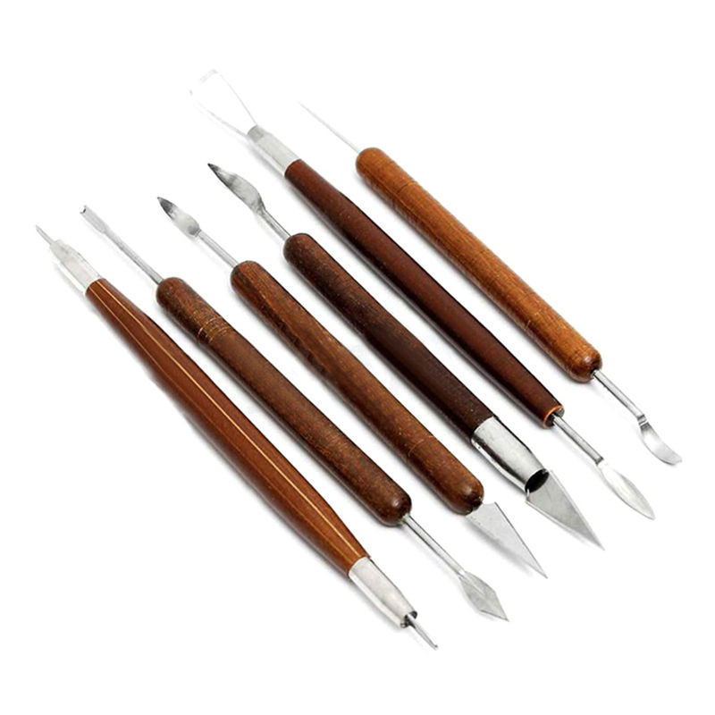 Kit Ferramentas Estecas Plastilina Clay Argila Escultura Modelagem