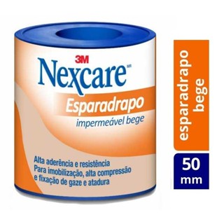Esparadrapo Impermeavel Nexcare Bege 50MM X 3M em Oferta na Shopee