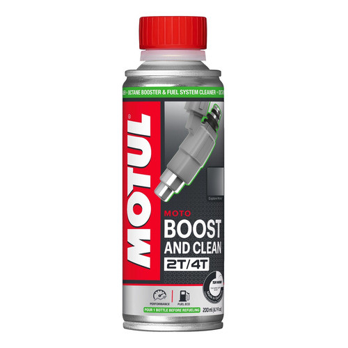 Aditivo Combustível Moto Motul Boost And Clean Moto 200 Ml em Oferta na Shopee