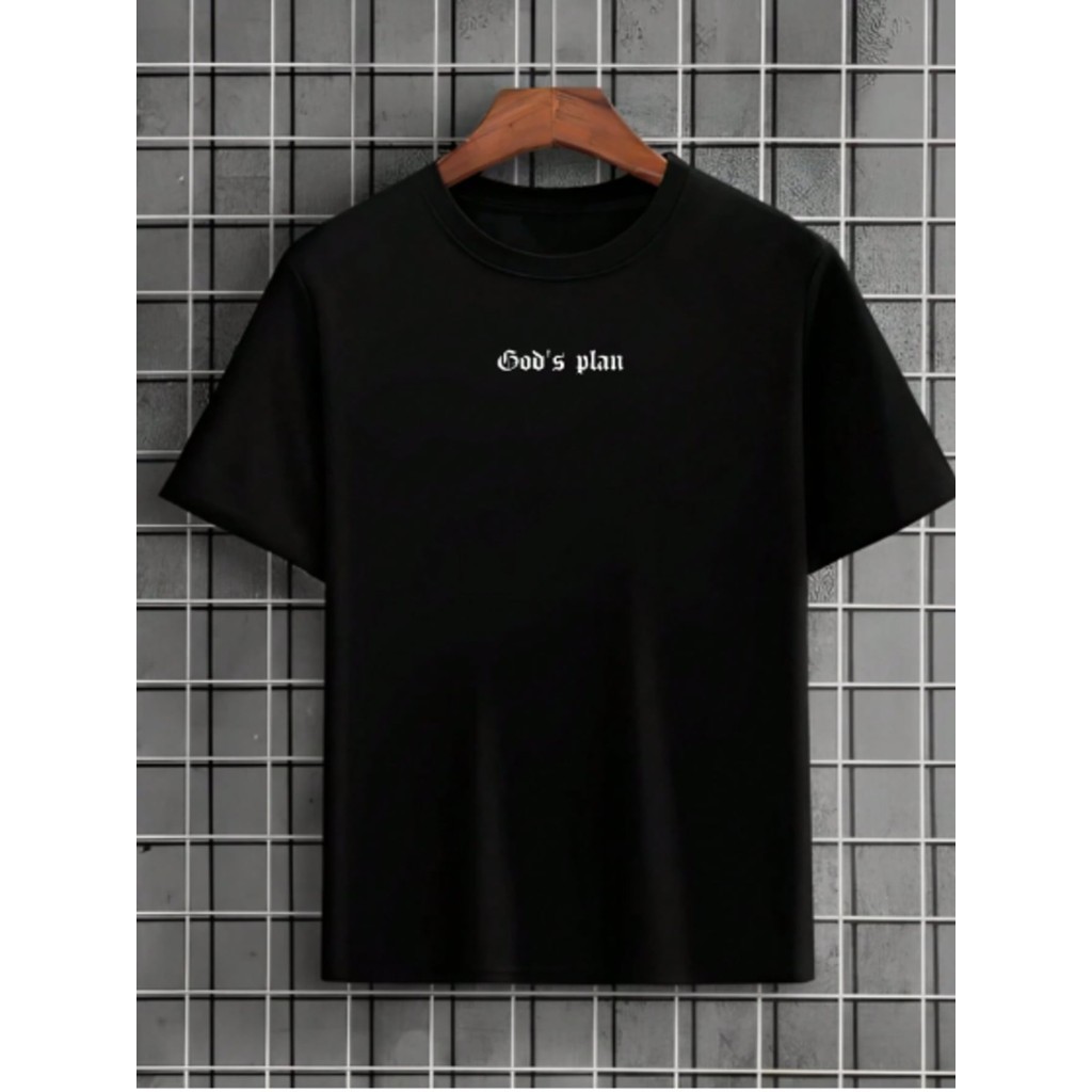NOVA Camisa Camiseta Masculina gods plan Camisa Estampada T-shirt style camisa streetwear ENVIO NO MESMO DIA