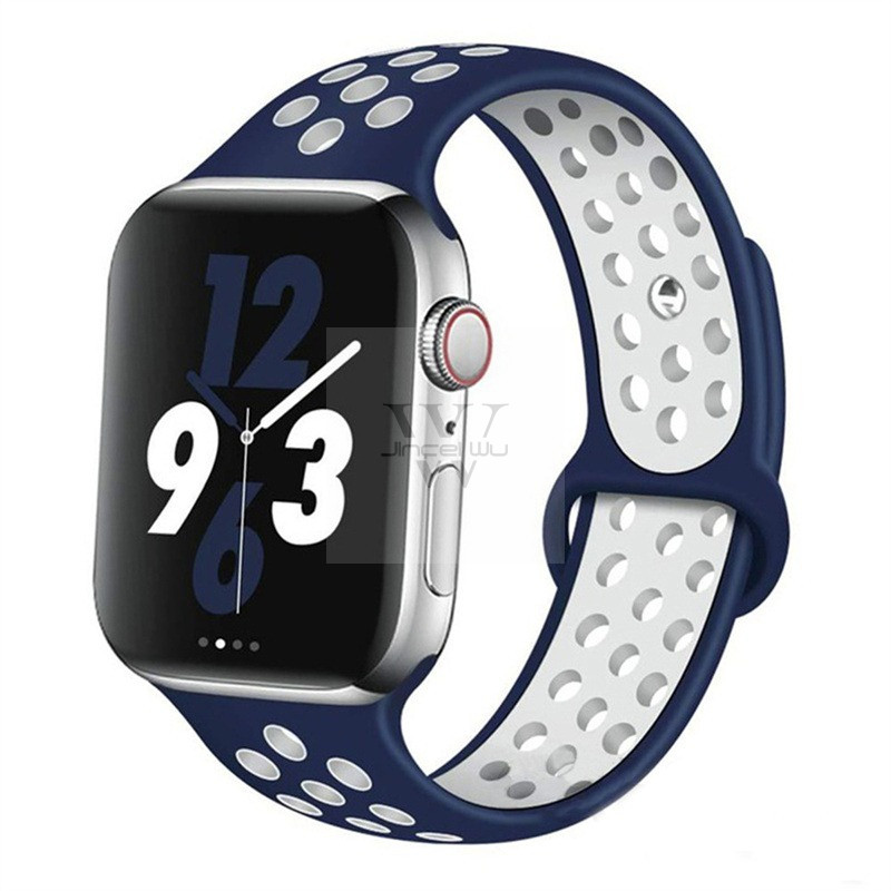 Pulseira Respirável SPORT Para SMART WATCH APPLE WATCHE Series 1/2/3/4/5/6/7/8/9 Ultra E Watch 38 40 41 42 44 45mm 49mm