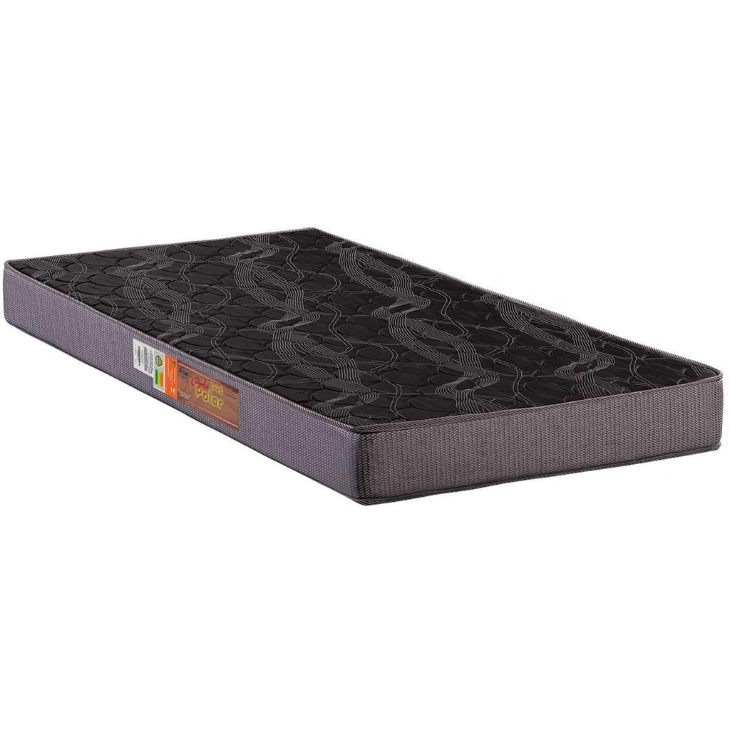 Colchão Solteiro Espuma D23 Pérola Grey (78x188x12) - Polar em Oferta na Shopee
