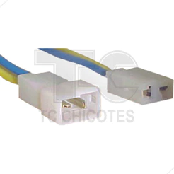Conector Elétrico 02 Vias - Terminal 2,8mm (tc0893) 69100