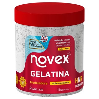 Gelatina Novex Meus Cachos Cachos de Cinema Modeladora em Oferta na Shopee