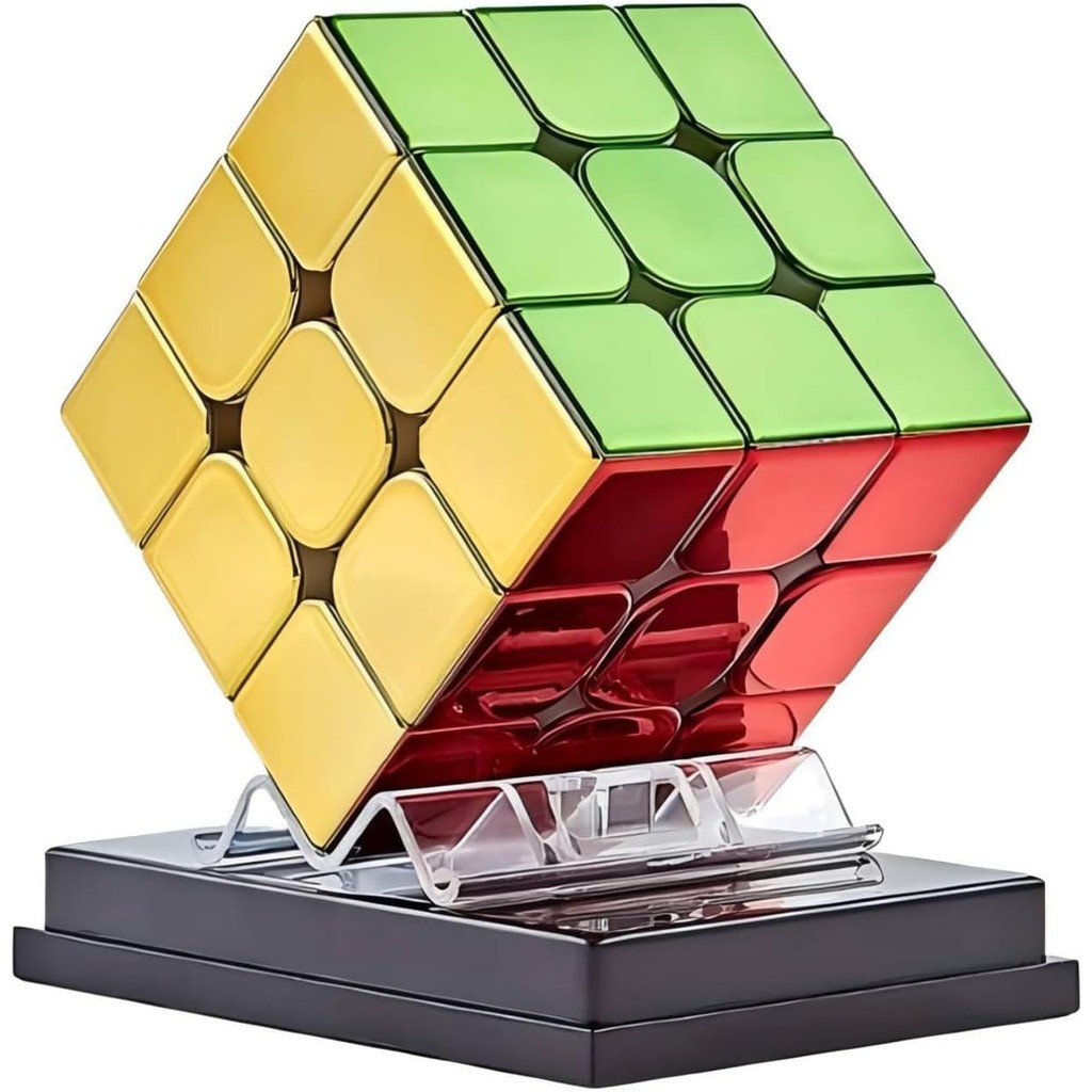 3x3 Cubo de Velocidade, Ciclone Meninos Cubo Mágico Magnético Espelho Reflexivo 3x3x3 Original Stickerless Vivid Shiny Cube 3D Quebra-cabeça Cubo para Cubo de Velocidade Entusiastas