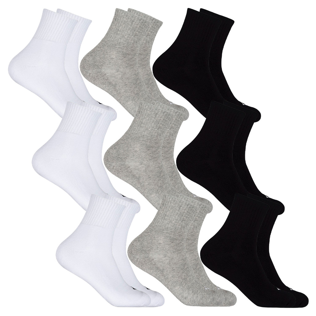 Kit 9 Pares Meia Cano Longo Unissex Calcanhar Verdadeiro Hoahi - Men Clothes