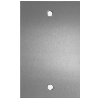 Placa espelho Tampa Cega de Piso 4x2 Aluminio para caixa tomada em Oferta na Shopee