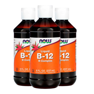 Kit 3x Complexo de Vitamina B-12 Now Foods 237 ml Importado /Made in Usa em Oferta na Shopee