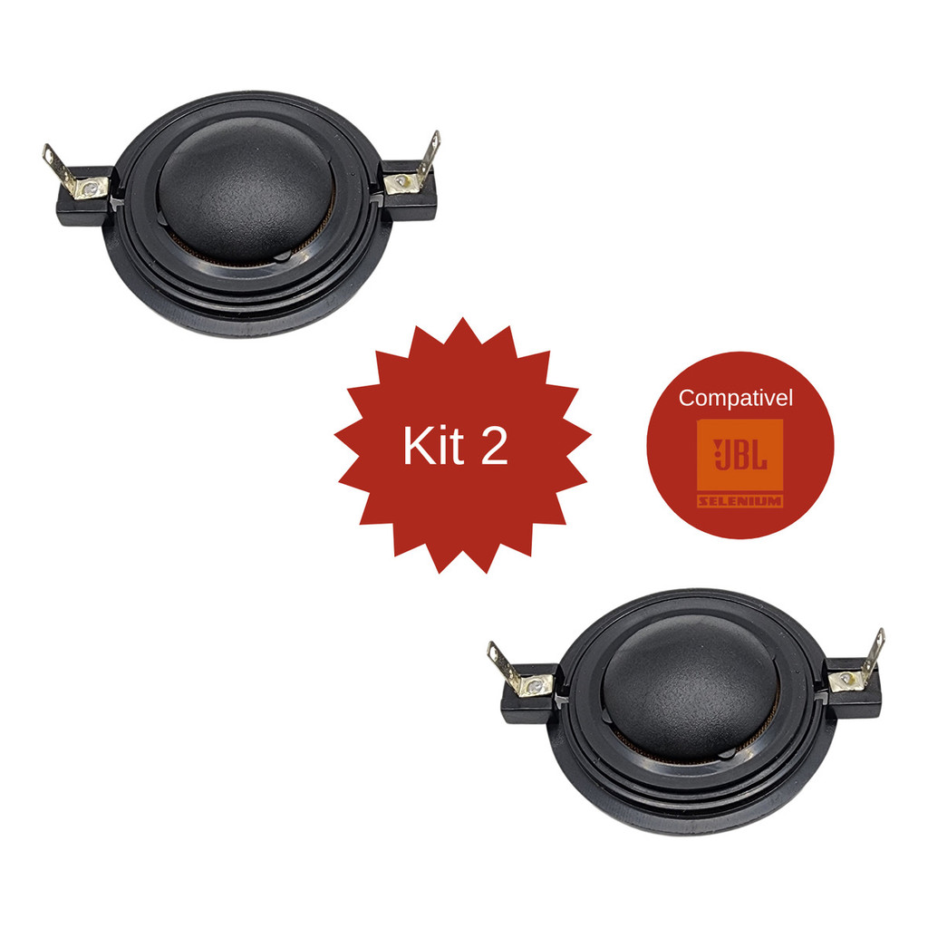Reparo Para Driver Selenium Tsr-5200 8 Ohms 120w Kit Com 2