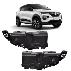 2 Guias De Para-choque Dianteiro Kwid 2022 2023 2024 Direito + Esquerdo