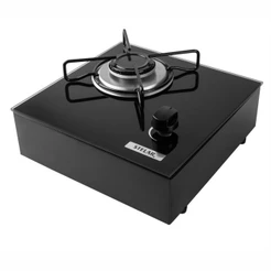 Fogão de Mesa a Gás Stelar Euro 1 Boca Preto